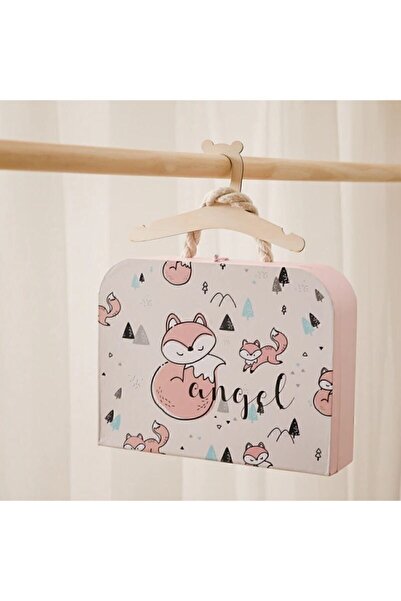 BUPAHOME Ahşap Çocuk Askısı 7 Adet Askılık - Bebek Askılığı