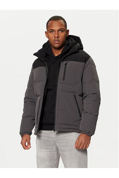 Jack & Jones jack jones Mens Winter Jacket 12258416 Gray