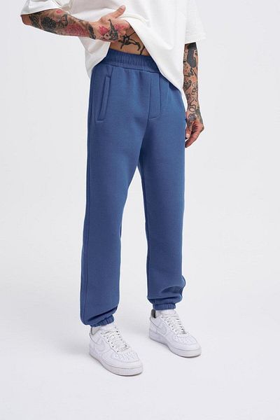 Machinist بنطال رياضي رجالي مريح Jogger Basic Morning Blue