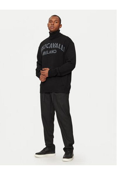 Just Cavalli Men's Sweater 77OAFM38 Black