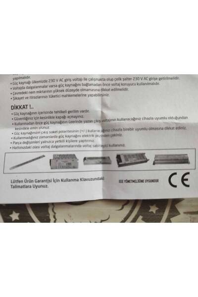 Sanctum Hareket Pır Sensörlü Led Işık Gün Işığı Şerit 5 Metre