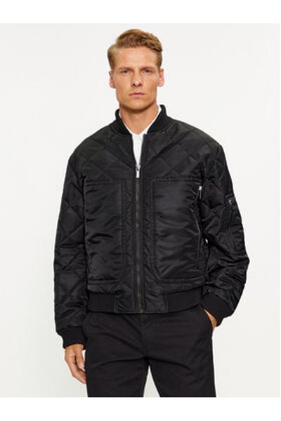 Just Cavalli Mens Bomber Jacket 75OASD05 Black