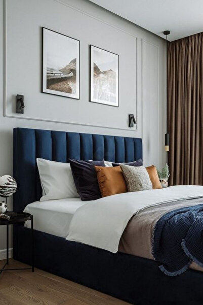 DİECOR Dekoratif Boyanabilir 2,5 Cm Duvar Çıtası Kesimli Hazır Paket Yatak Odası