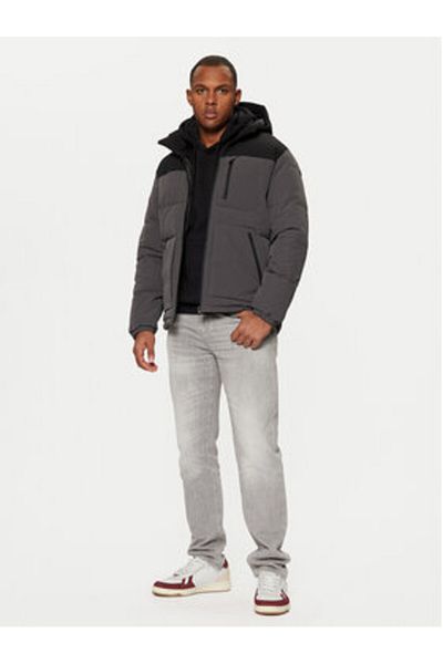 Jack & Jones jack jones Mens Winter Jacket 12258416 Gray