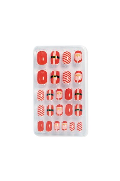 Cupio Cupio Kids TEEN false nail set - Santa Claus and Sweets