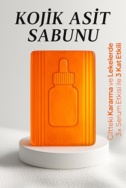 Coolgear صابون حمض الكوجيك مضاد للعيوب والأسود، تأثير مشابه للكوجيك