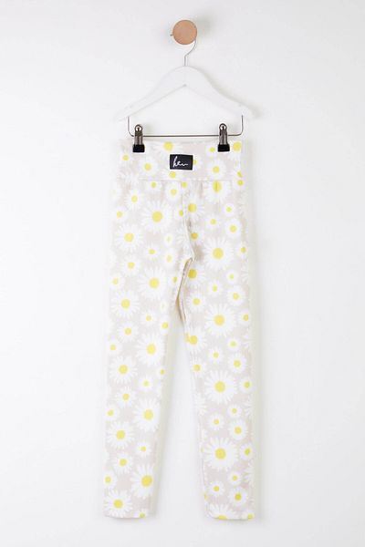 TOFİSA Colanți pentru fete cu model floral bej - 25511