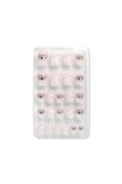 Cupio Cupio Kids TEEN false nail set - Koala Friend