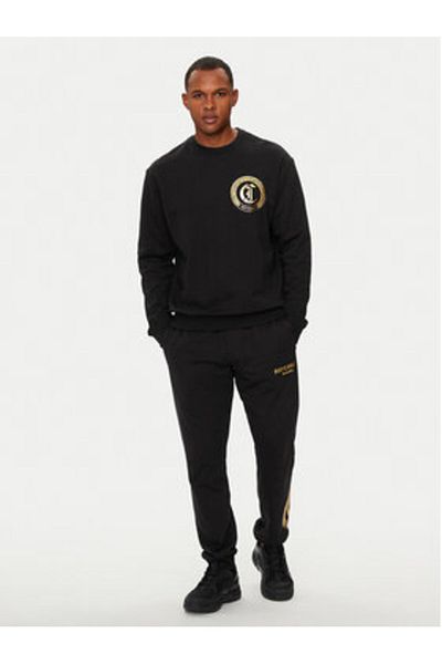 Just Cavalli Men's Sweatshirt 77OAIT02 Black