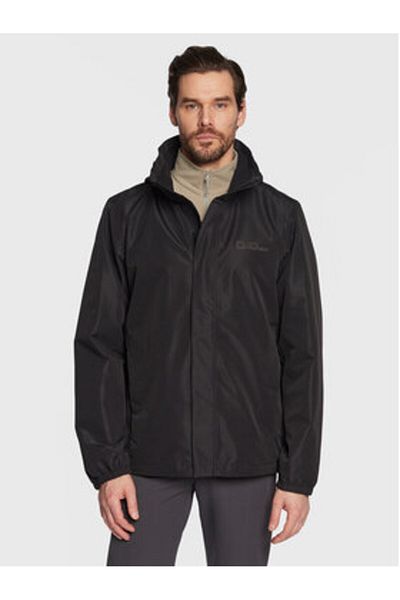 Jack Wolfskin Jachetă de tranziție pentru bărbați jack wolfskin 1111142 neagră