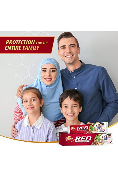 Dabur Red Ayurvedic Toothpaste for Teeth & Gums (2x200g)