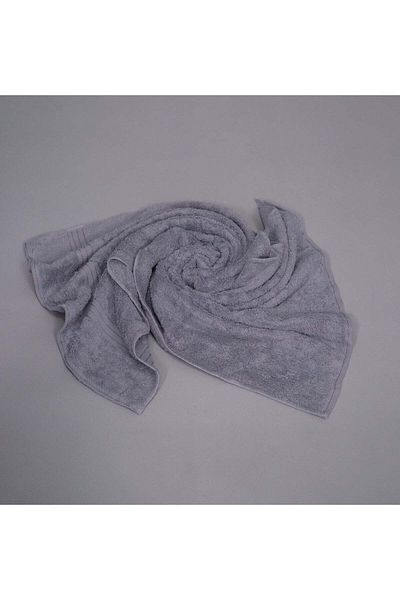 Bed N Home SA Face Towel 100% Egyptian Cotton Gray 50x100cm