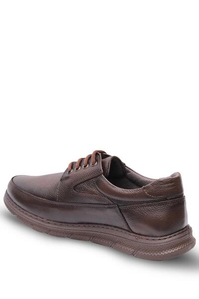 KAPTAN JUNIOR Captain Junior Orthopedic Ultra Comfortable Genuine Leather Men's Shoes with Heel Massage Mulue 600