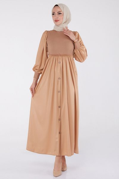 TOFİSA Dress Mink - 13336