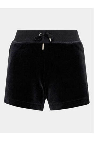 Juicy Couture Pantaloni scurți sport pentru femei JCCH121001 negri
