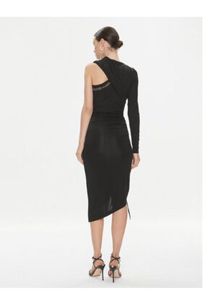 Just Cavalli Rochie de cocktail pentru femei 75PAO9A7 Neagră
