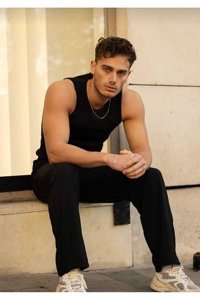 Ast giyim Men's Black Weightlifting Collar Ribbed Sportsman Lycra Singlet