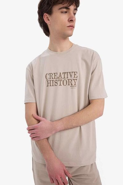 DeFacto Ανδρικό μπλουζάκι Regular Fit Printed Stone E3780ax/bg170