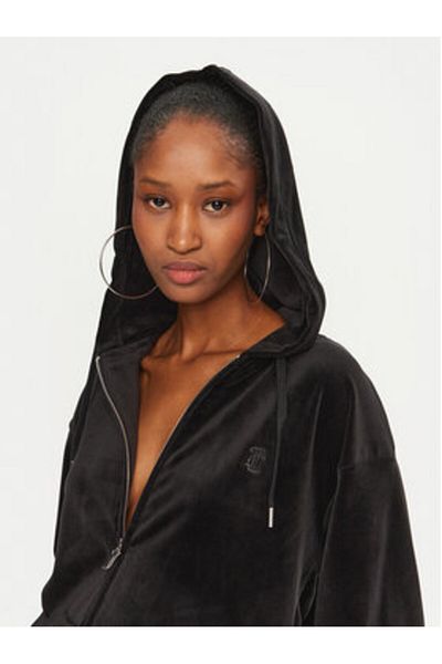 Juicy Couture Hanorac pentru femei JCWAS24342 negru