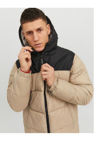 Jack & Jones jack jones Mens Winter Jacket 12235859 Beige