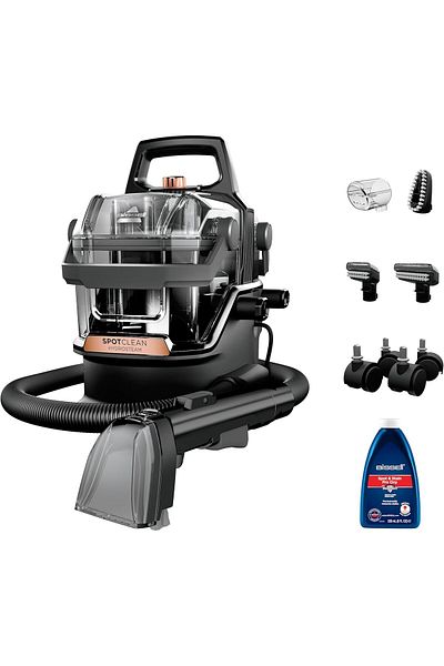 Bissell BISSELL SpotClean HydroSteam 3700E – Portable Deep Cleaner with Hydrosteam Technology