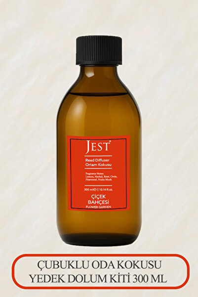 Jest 300 ML ÇİÇEK BAHÇESİ ÇUBUKLU ODA KOKUSU YEDEK KİT