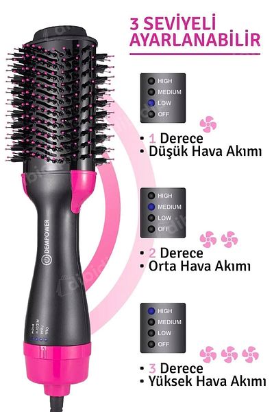 CMT 💁 One Step Hair Straightening Blow Dry Comb