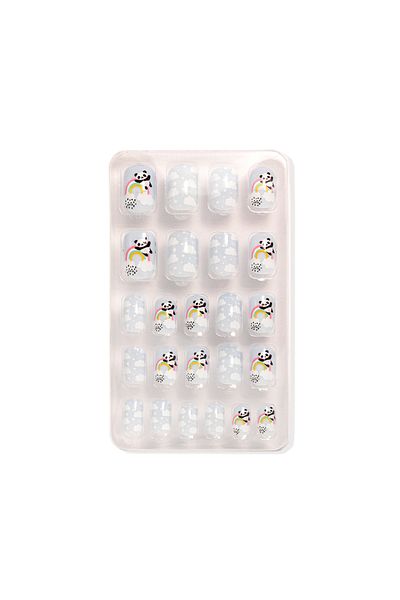 Cupio Cupio Kids TEEN false nail set - Joyful Rainbow