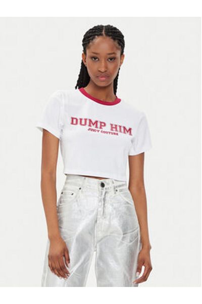 Juicy Couture Women's T-Shirt JCWCT23314 White