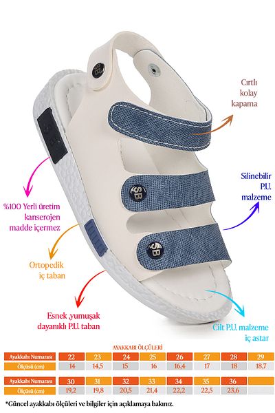 Şirin Bebe Sandale Băieți Şb23502508-5816