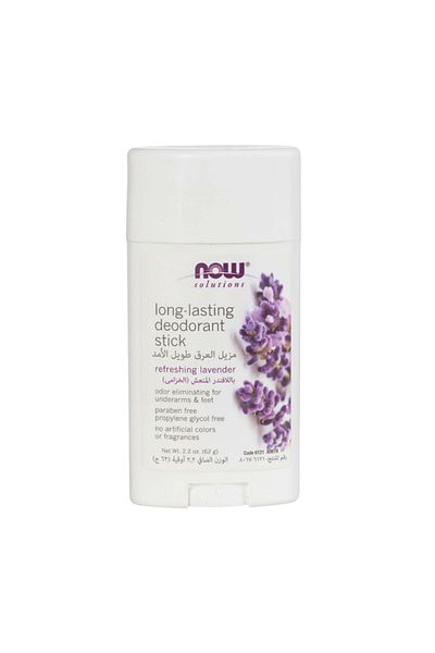 Now NOW Fresh Lavender Long-Lasting Deodorant Stick - 62ml
