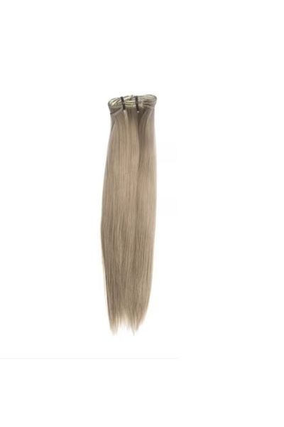 animis beauty Extensii par Blond Nisipiu, drepte, set de 16 clipsuri, 55 cm, fibra sintetica cu aspect natural