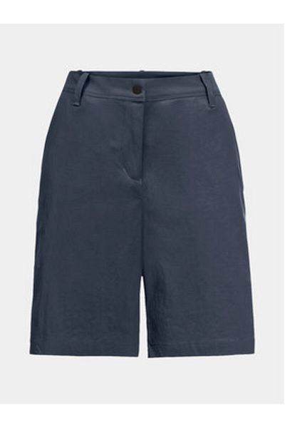 Jack Wolfskin Pantaloni scurți din material textil pentru femei jack wolfskin 1505312 bleumarin