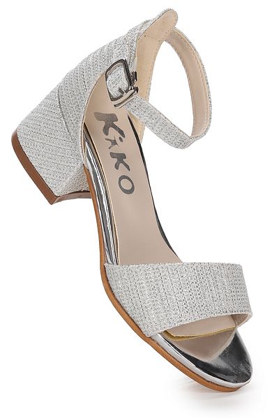 Kiko Kids Sandale cu toc de 3 cm Alexa Daily pentru fete
