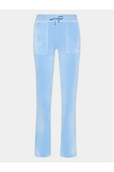 Juicy Couture Pantaloni de trening pentru femei JCAP180 albaștri