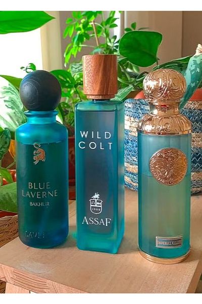 ASSAF A collection of perfumes from Asaf, Laverne and Hekaya Eau de Parfum, each product has a size of 200 ml.