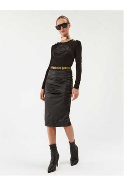 Just Cavalli Bluză de damă 75PAH6A1 Negru
