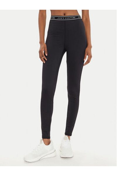 Juicy Couture Colanți pentru femei JCSML224413 Negri
