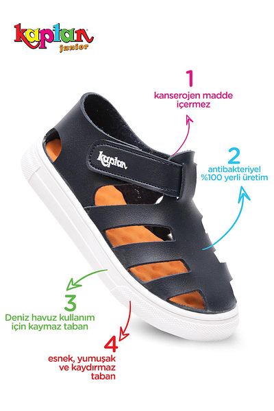 KAPTAN JUNIOR Male Child Baby Shoes Sandals Bmle 600