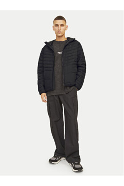 Jack & Jones jack jones Mens Winter Jacket 12256983 Black