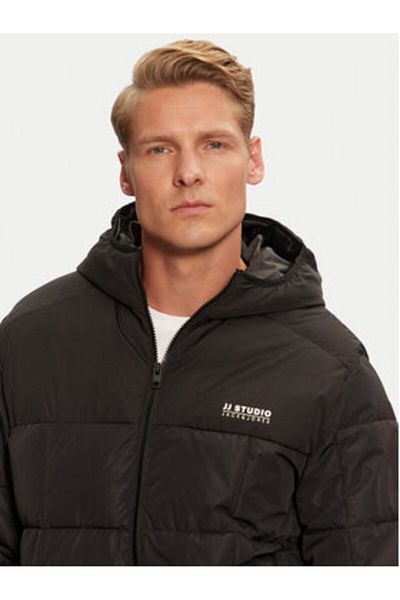 Jack & Jones jack jones Mens Winter Jacket 12256905 Black