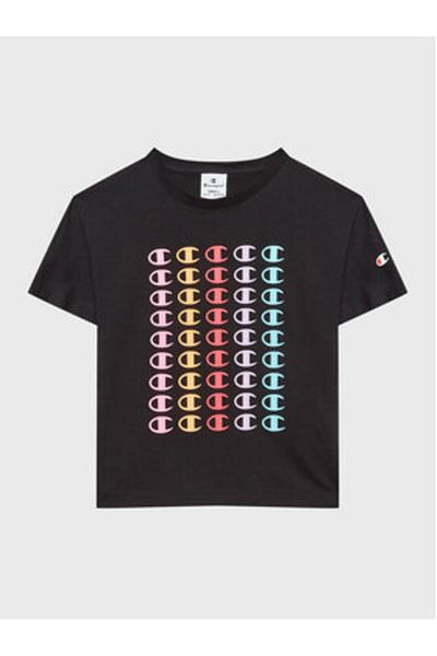 Champion Girl T-Shirt 404618 Black