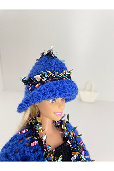 MIA WARDROBE Mıa Oyuncak Bebek Kıyafeti Mavi 3’lü Set