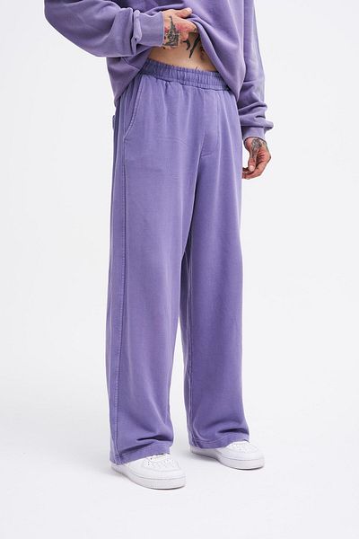 Machinist Men's Washable Basic Baggy Lilac Sweatpants