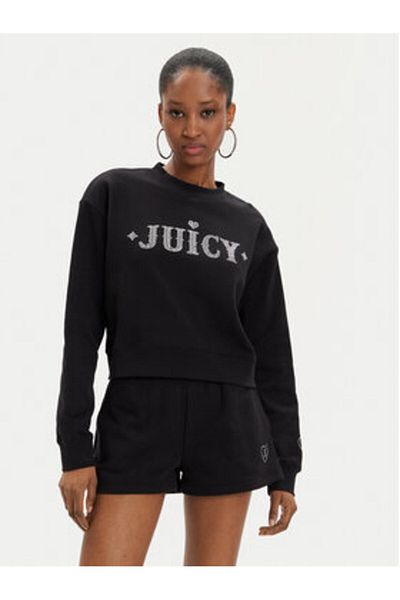 Juicy Couture Hanorac pentru femei JCBAS223824 Negru