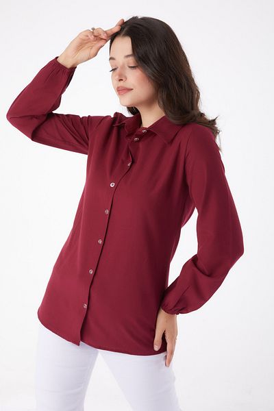 TOFİSA Shirt Claret Red - 13249
