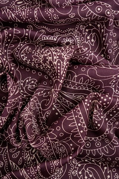 Sekine İpek Retro Ethnic Pattern Cotton Soft Shawl