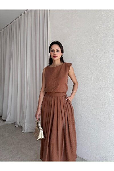 Mooi Butik Upmann Set 2394 - Bitter Brown