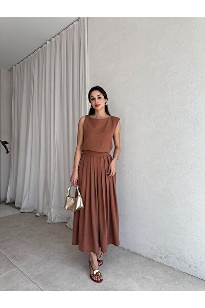 Mooi Butik Upmann Set 2394 - Bitter Brown