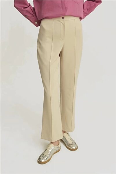 Armine Flare Pantolon 25yt232 Bej